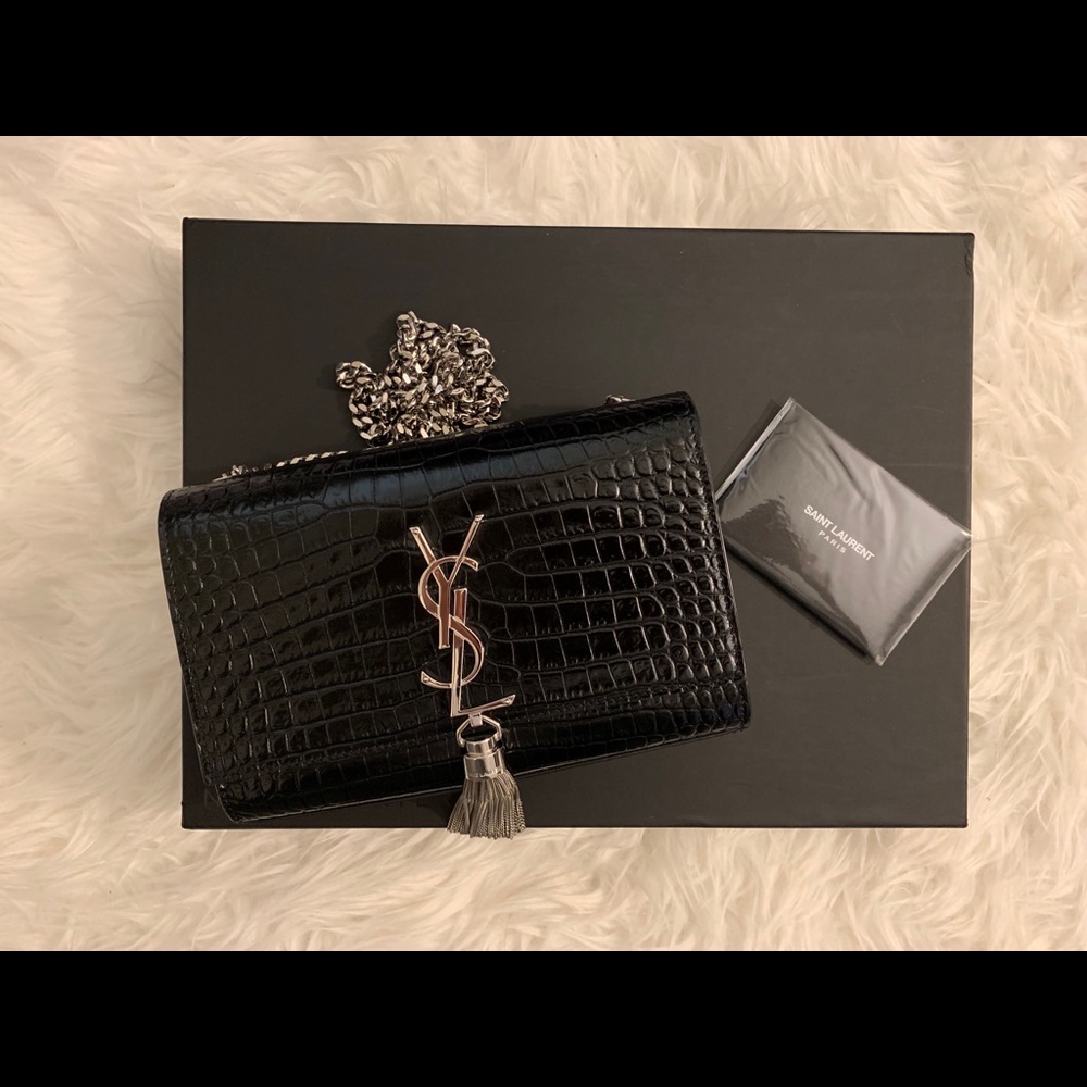 Saint Laurent Kate Bag with Tassel